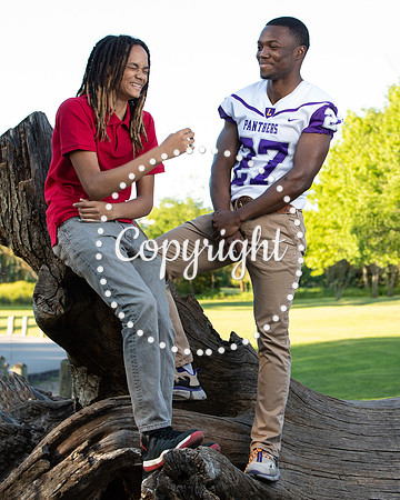 Lufkin Senior Portraits at Getzendaner Park in Waxahachie