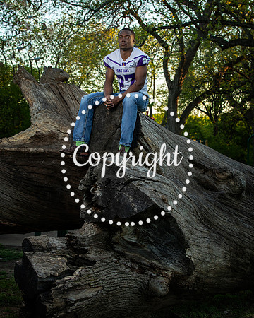 Lufkin Senior Portraits at Getzendaner Park in Waxahachie