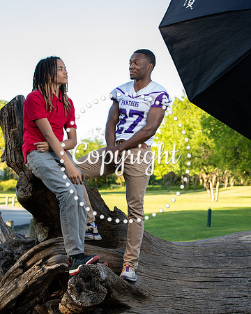 Lufkin Senior Portraits at Getzendaner Park in Waxahachie