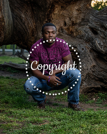 Lufkin Senior Portraits at Getzendaner Park in Waxahachie