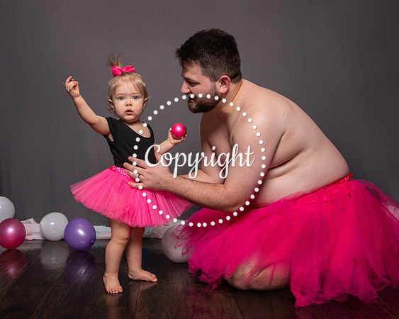Daddy Daughter Tutu Photo Shoot Session