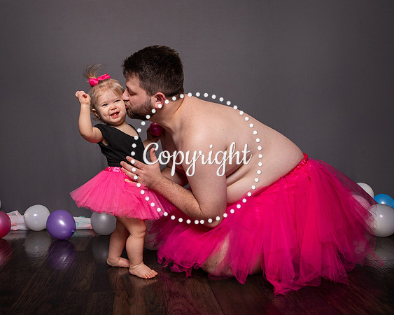 Daddy Daughter Tutu Photo Shoot Session
