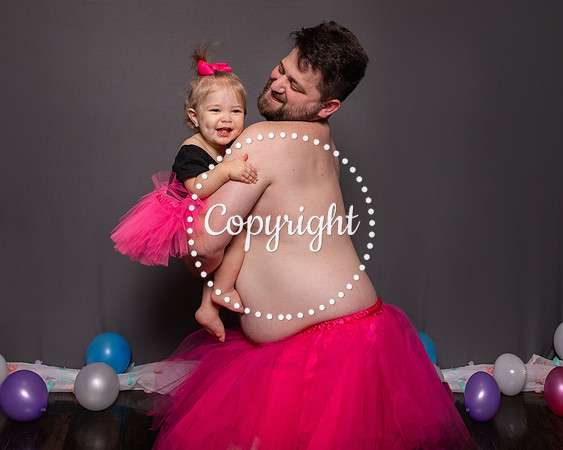 Daddy Daughter Tutu Photo Shoot Session