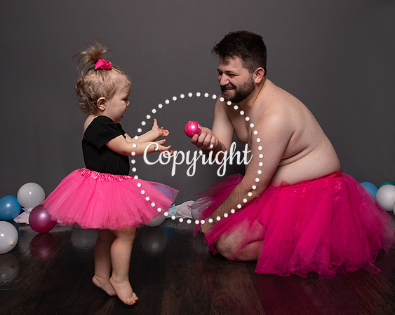 Daddy Daughter Tutu Photo Shoot Session