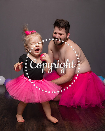 Daddy Daughter Tutu Photo Shoot Session