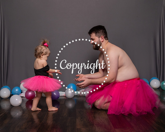Daddy Daughter Tutu Photo Shoot Session
