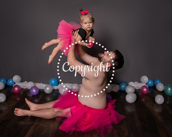 Daddy Daughter Tutu Photo Shoot Session