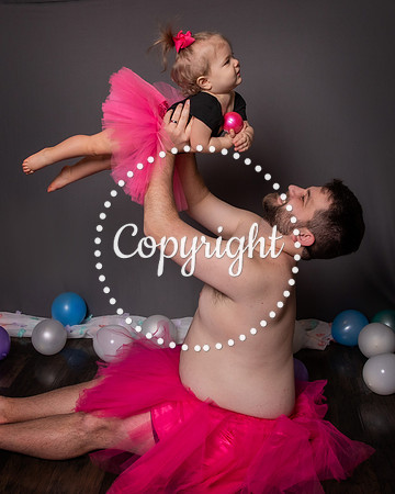 Daddy Daughter Tutu Photo Shoot Session