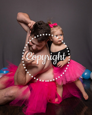 Daddy Daughter Tutu Photo Shoot Session