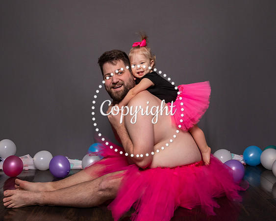 Daddy Daughter Tutu Photo Shoot Session