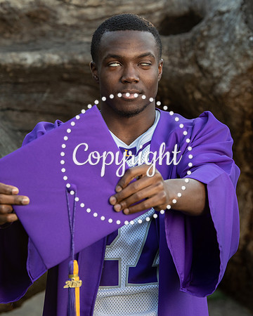 Lufkin Senior Portraits at Getzendaner Park in Waxahachie