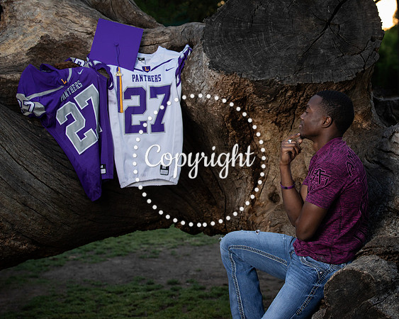 Lufkin Senior Portraits at Getzendaner Park in Waxahachie
