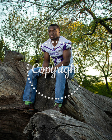 Lufkin Senior Portraits at Getzendaner Park in Waxahachie