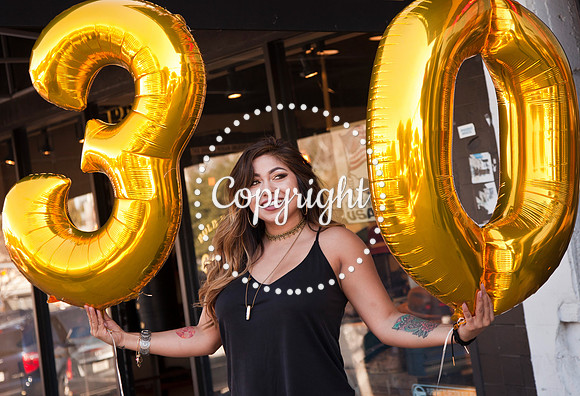 Dirty 30 Birthday Photo Shoot