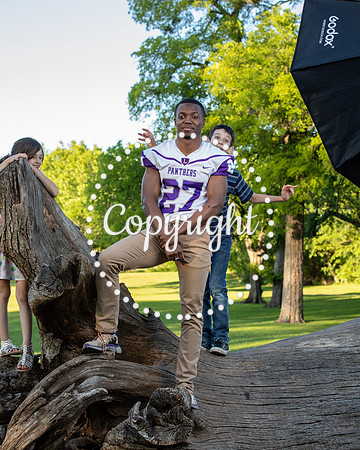 Lufkin Senior Portraits at Getzendaner Park in Waxahachie