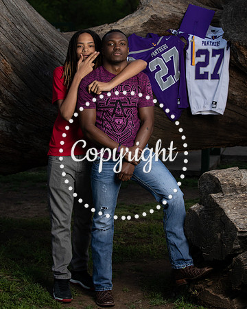 Lufkin Senior Portraits at Getzendaner Park in Waxahachie
