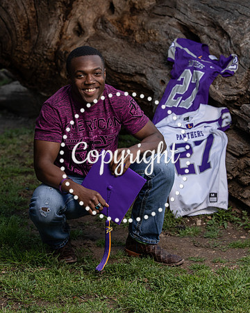 Lufkin Senior Portraits at Getzendaner Park in Waxahachie