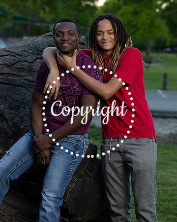 Lufkin Senior Portraits at Getzendaner Park in Waxahachie