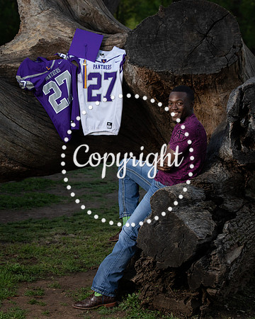 Lufkin Senior Portraits at Getzendaner Park in Waxahachie