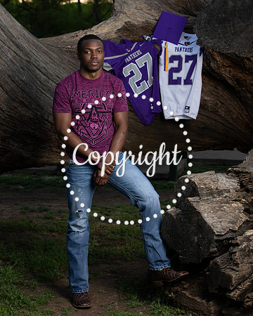Lufkin Senior Portraits at Getzendaner Park in Waxahachie