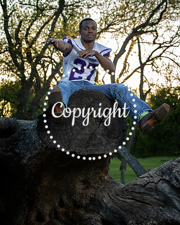 Lufkin Senior Portraits at Getzendaner Park in Waxahachie