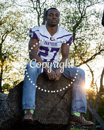 Lufkin Senior Portraits at Getzendaner Park in Waxahachie