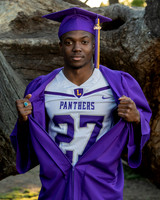 Lufkin Senior Portraits at Getzendaner Park in Waxahachie